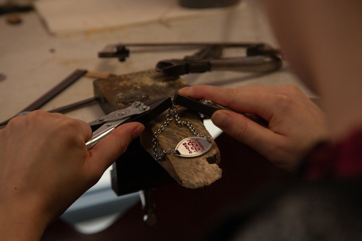 Jewellery workshop tools